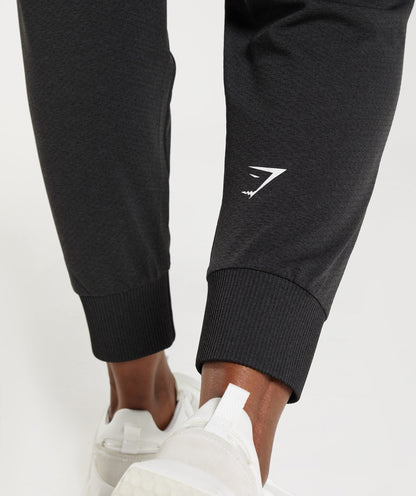 Women's Gymshark Vital Joggers Black Marl