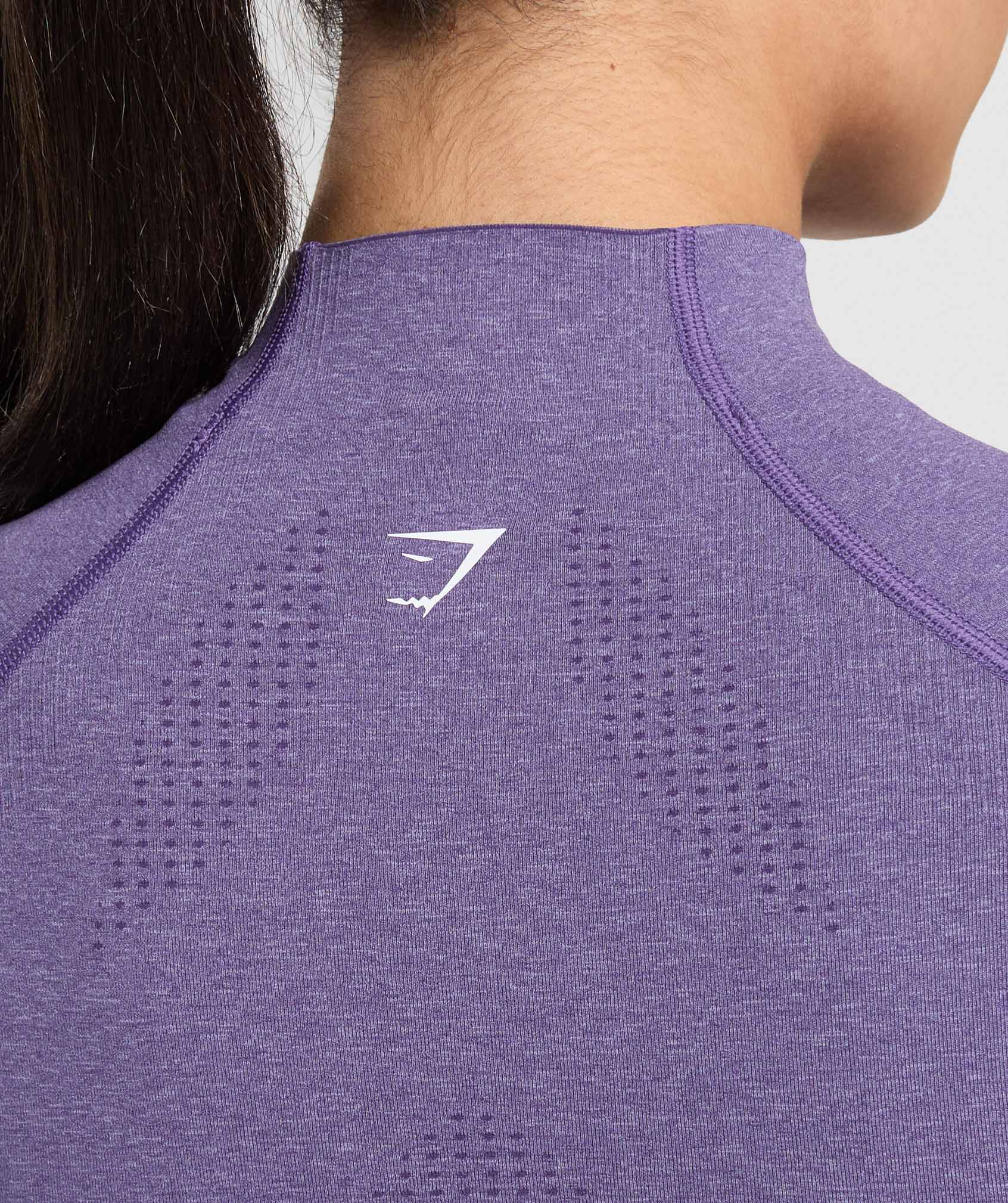 Women's Gymshark Vital Midi Zip Up Jacket Functional Purple