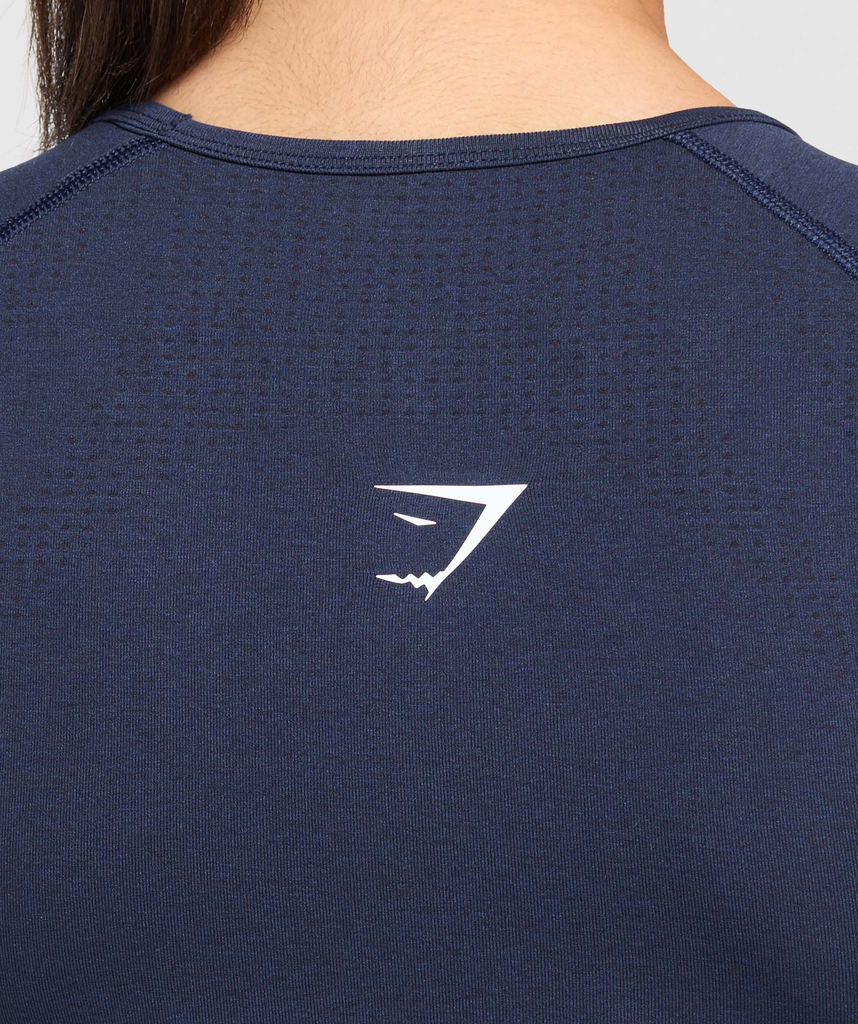 Women's Gymshark Vital Scoop Neck Top Heavy Blue