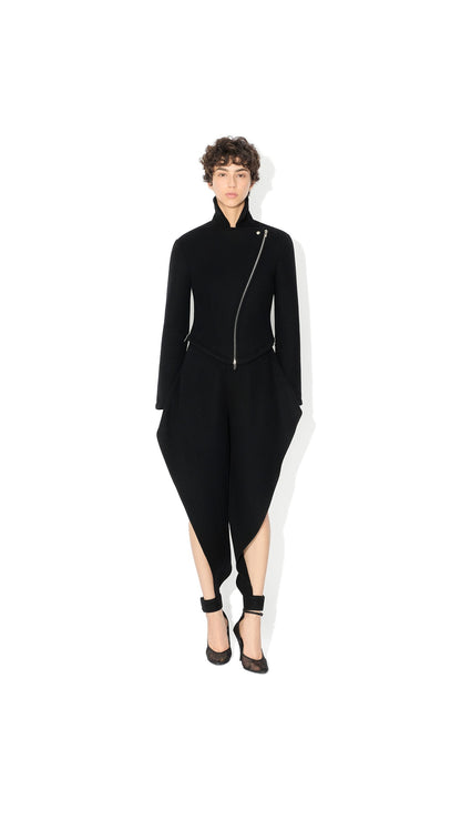 Alaïa Double Face Wool Biker Jacket