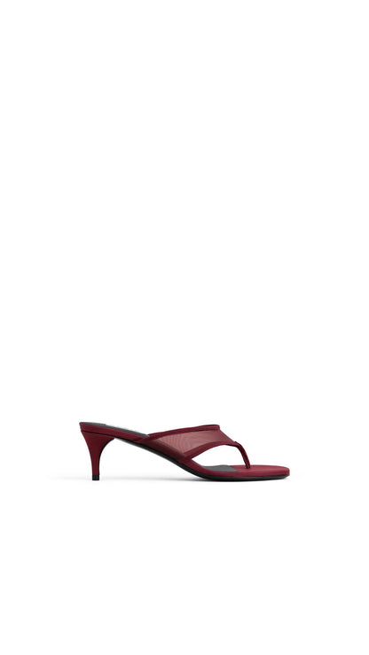 Alaïa Mules Tong In Mesh