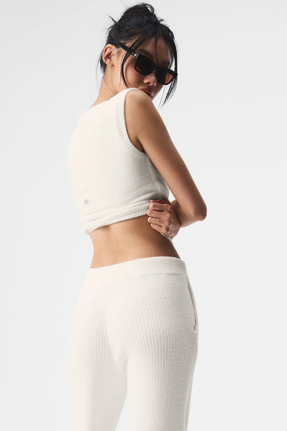 Alo Yoga Women'S Snuggle Up Sweater Short Sleeve