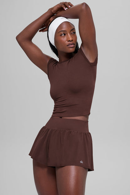 Alo Yoga Women'S Alosoft Back For More Tee