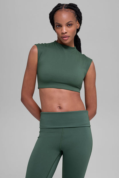 Alo Yoga Women'S Alo Softsculpt Capped Out Short Sleeve