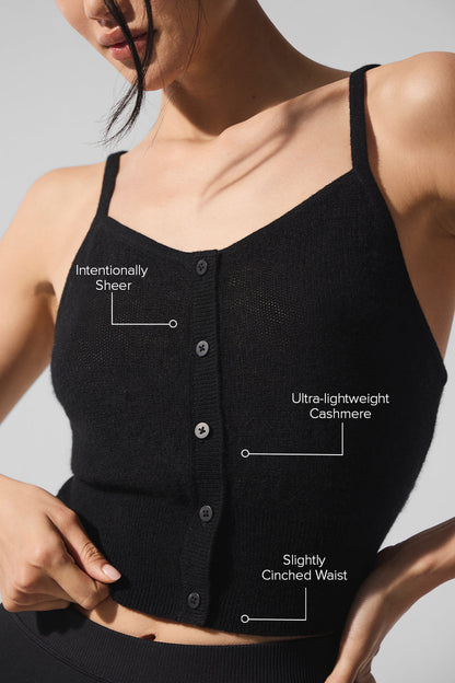 Alo Yoga Women'S Sheer Cashmere Tank