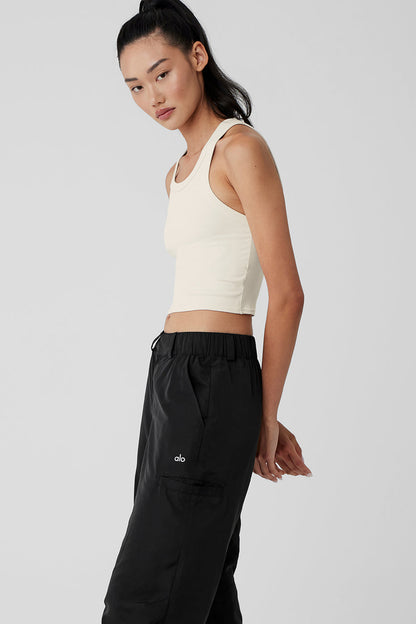 Alo Yoga Women'S Goddess Ribbed Go-To Tank
