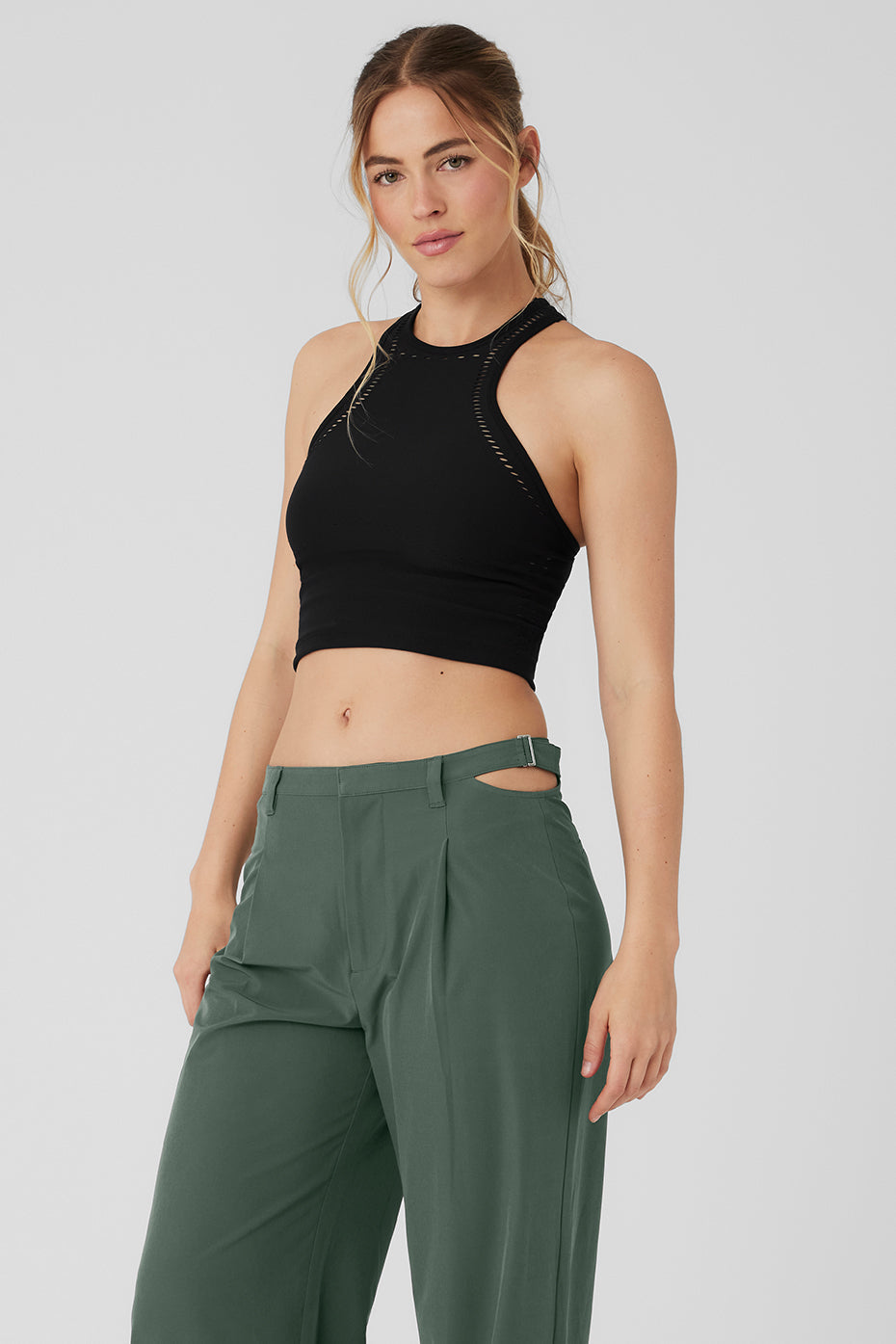 Alo Yoga Women'S Seamless Open Air Racerback Tank