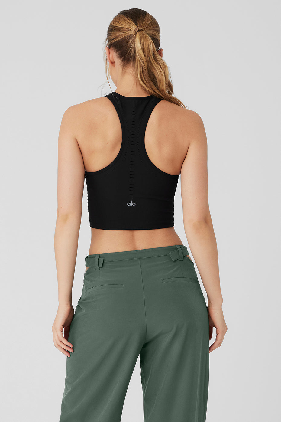 Alo Yoga Women'S Seamless Open Air Racerback Tank