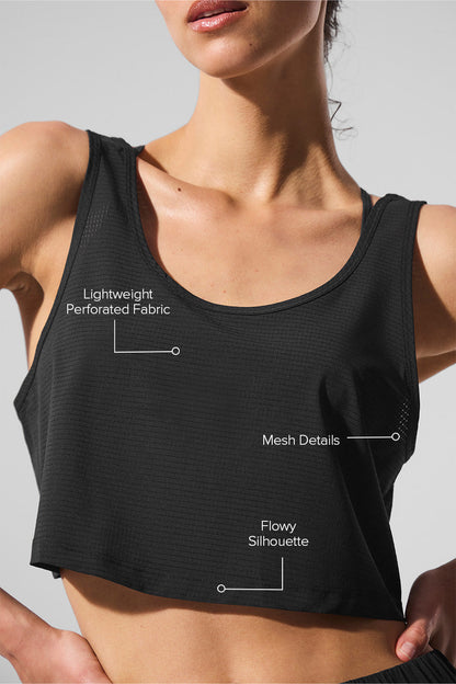 Alo Yoga Women'S Cropped Sport Star Tank