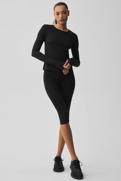 Alo Yoga Women'S Alosoft Finesse Long Sleeve
