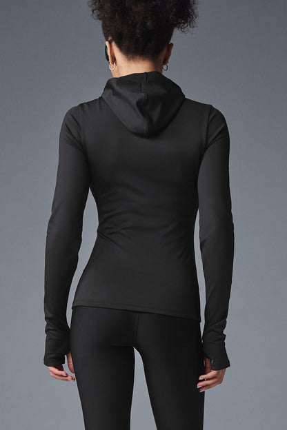 Alo Yoga Airlift Winter Warm Hooded Runner