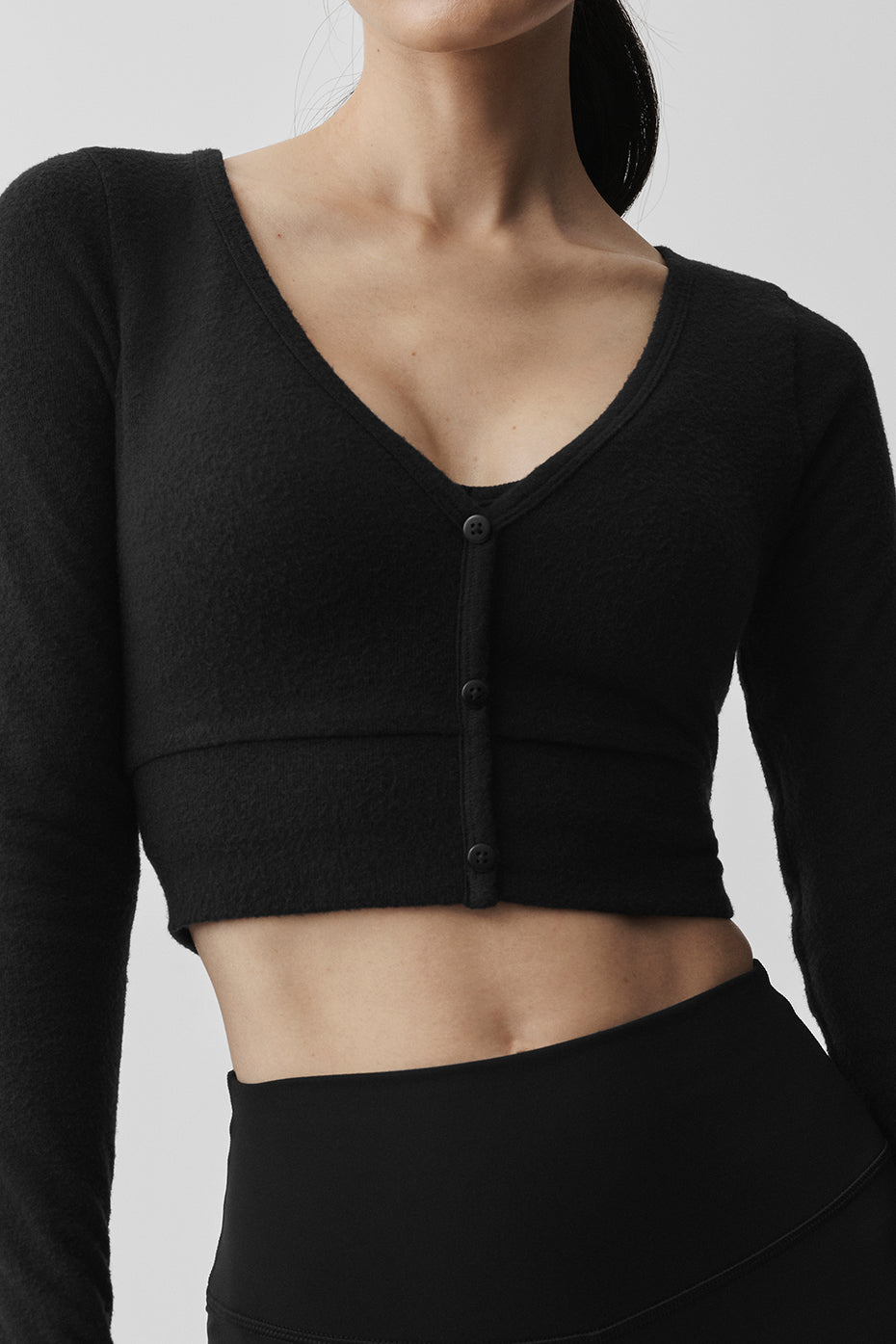 Alo Yoga Women'S Alolux Cropped Me Time Cardigan