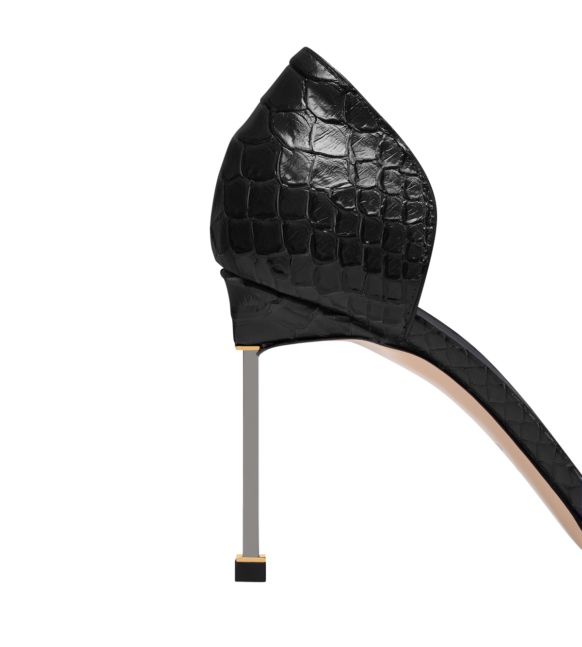 Tom Ford Semi Shiny Printed Python Spire D'orsay Pump