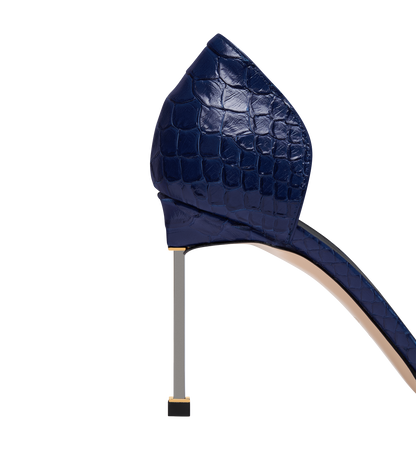 Tom Ford Semi Shiny Printed Python Spire D'orsay Pump