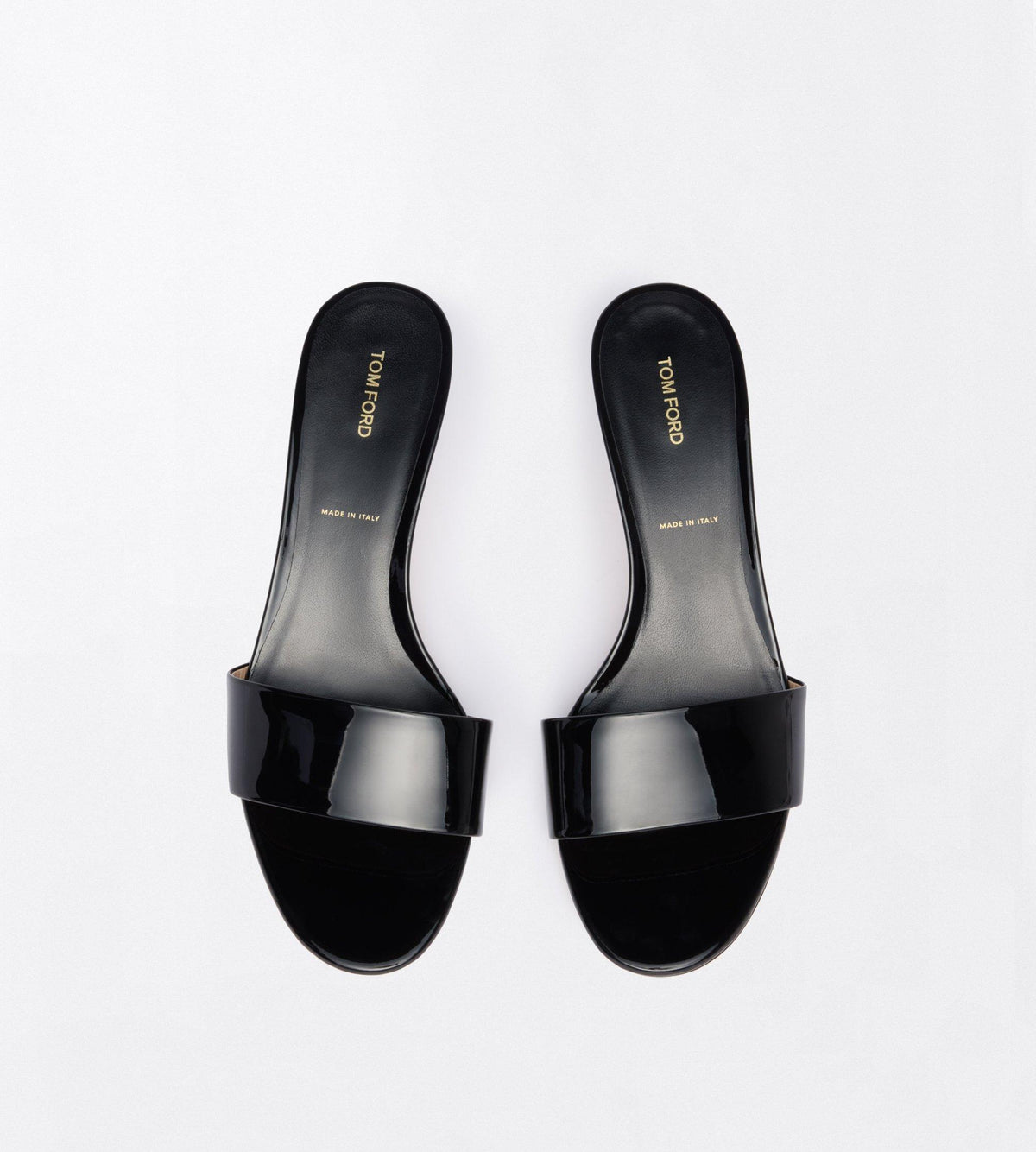 Tom Ford Patent Leather T Mule