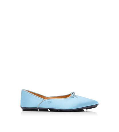 Tom Ford Satin Carla Ballet Shoe