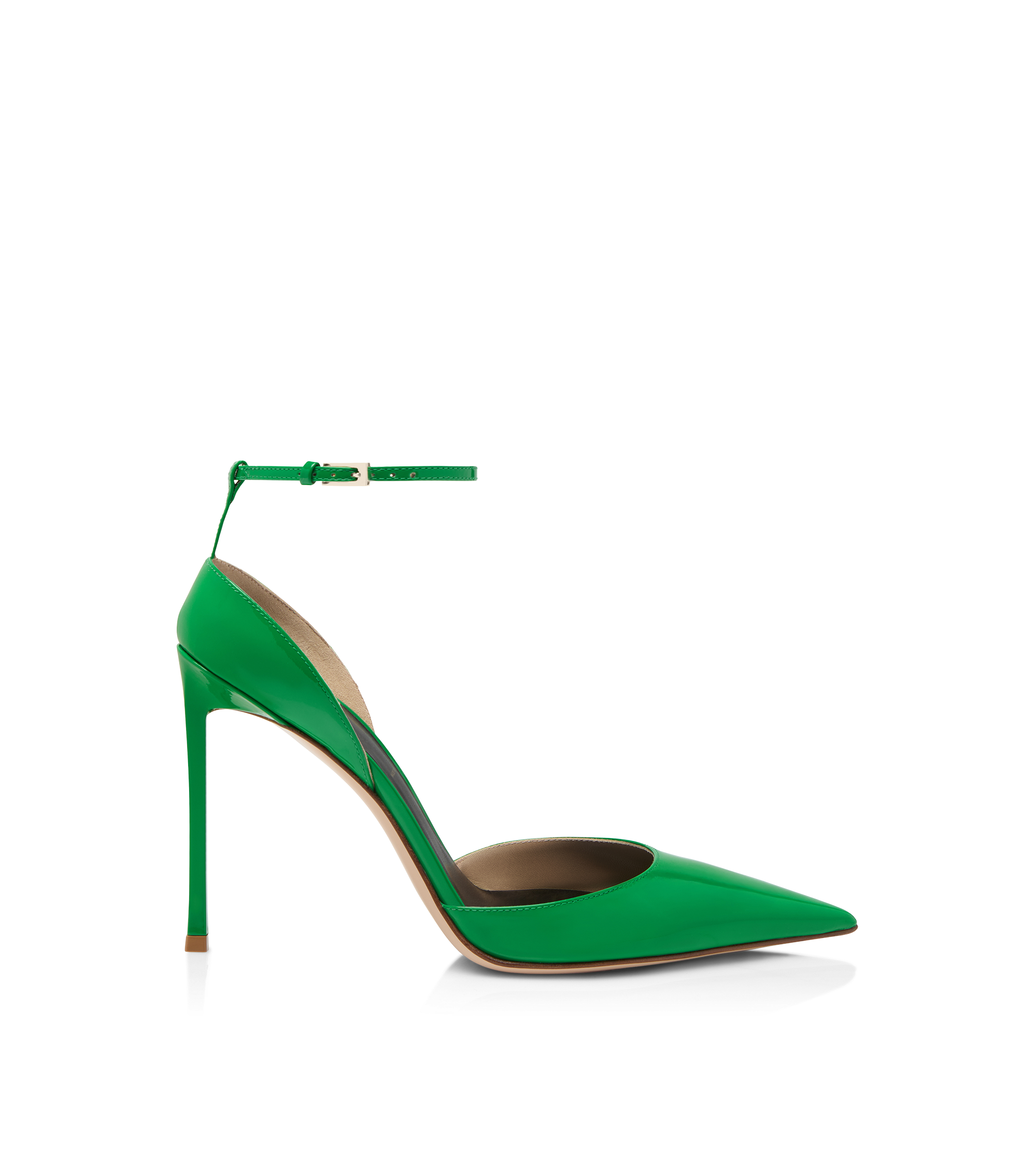 Tom Ford Patent Leather Vertigo Ankle Strap Pump