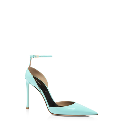 Tom Ford Patent Leather Vertigo Ankle Strap Pump