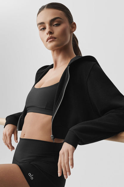 Alo Yoga Women'S Sweet Escape Zip Up Hoodie
