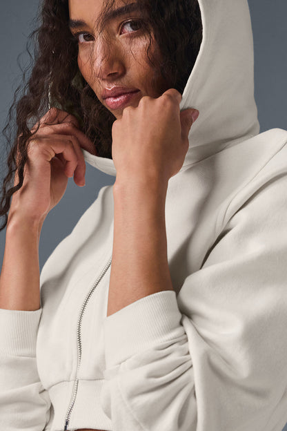 Alo Yoga Women'S Sweet Escape Zip Up Hoodie