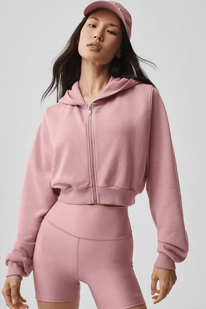 Alo Yoga Women'S Sweet Escape Zip Up Hoodie