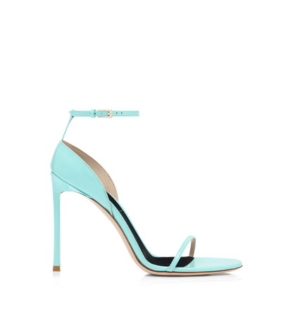 Tom Ford Patent Leather Vertigo Ankle Strap Sandal