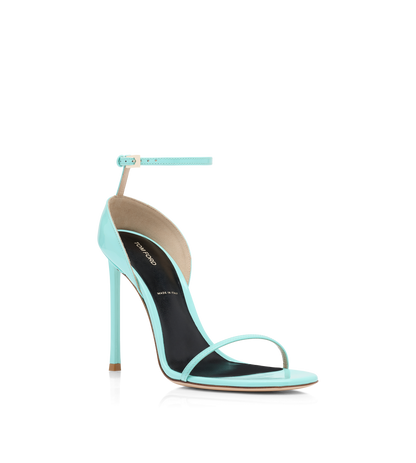 Tom Ford Patent Leather Vertigo Ankle Strap Sandal