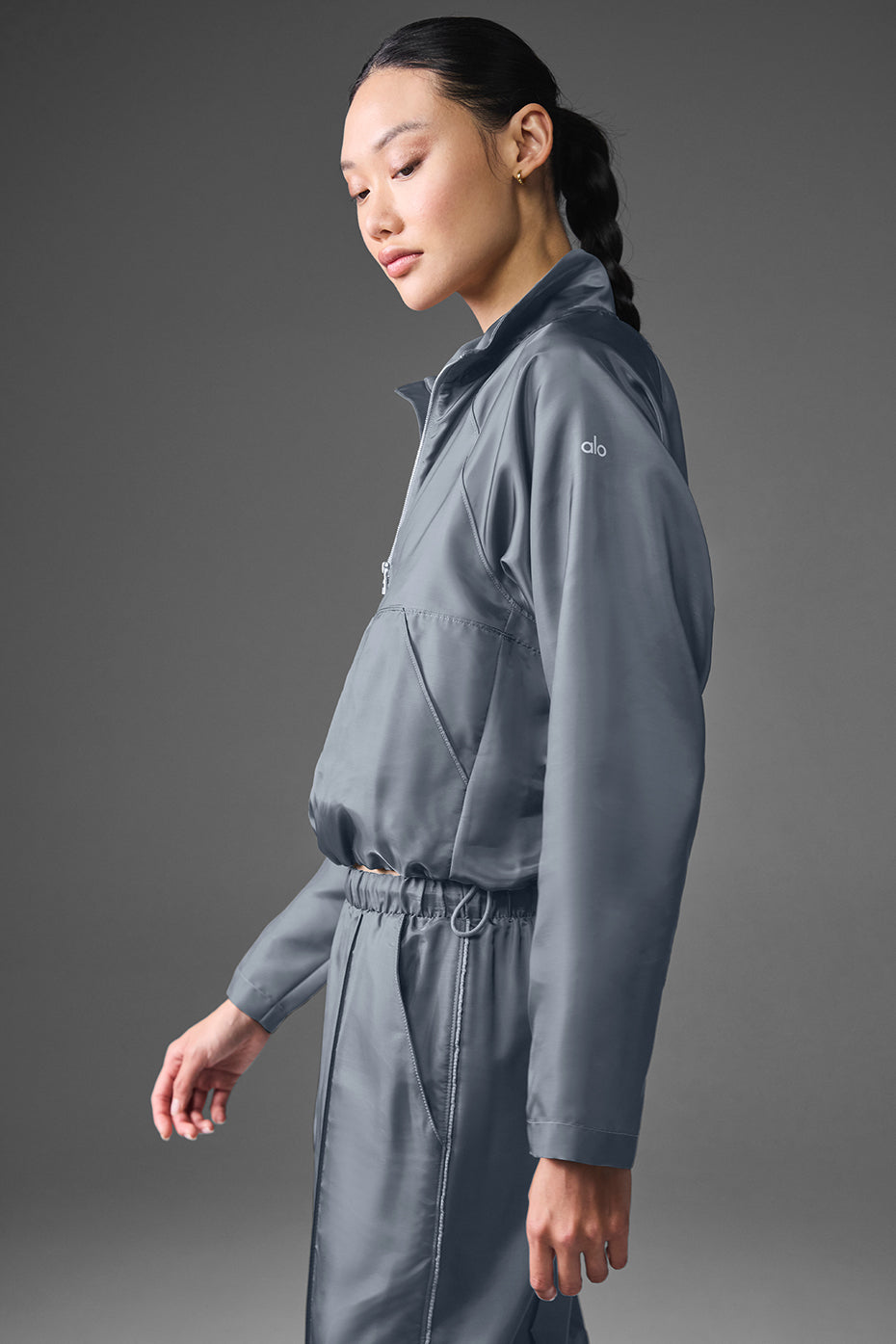 Alo Yoga Cropped Afterglow Pullover