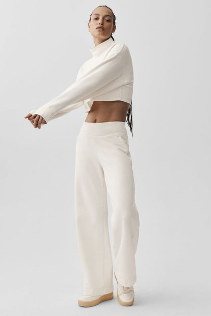 Alo Yoga Women'S Cropped Serenity Coverup