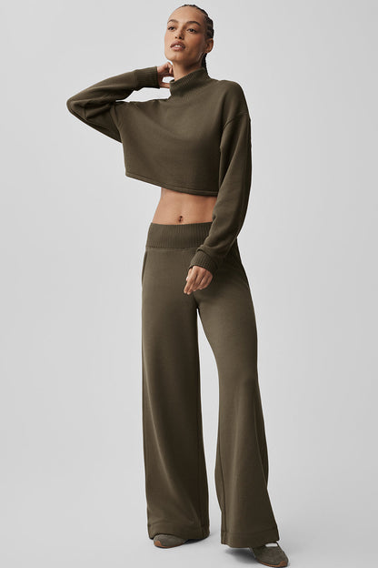 Alo Yoga Women'S Cropped Serenity Coverup