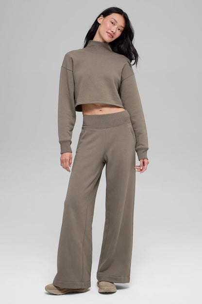 Alo Yoga Women'S Cropped Serenity Coverup