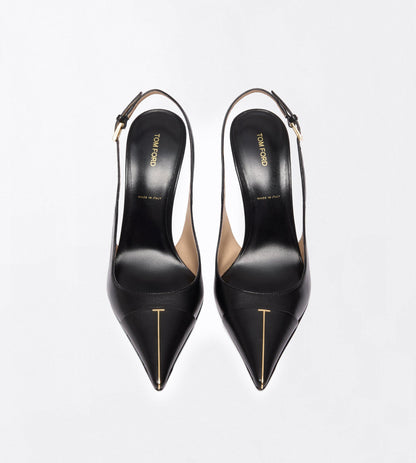Tom Ford Shiny Leather Thea Slingback