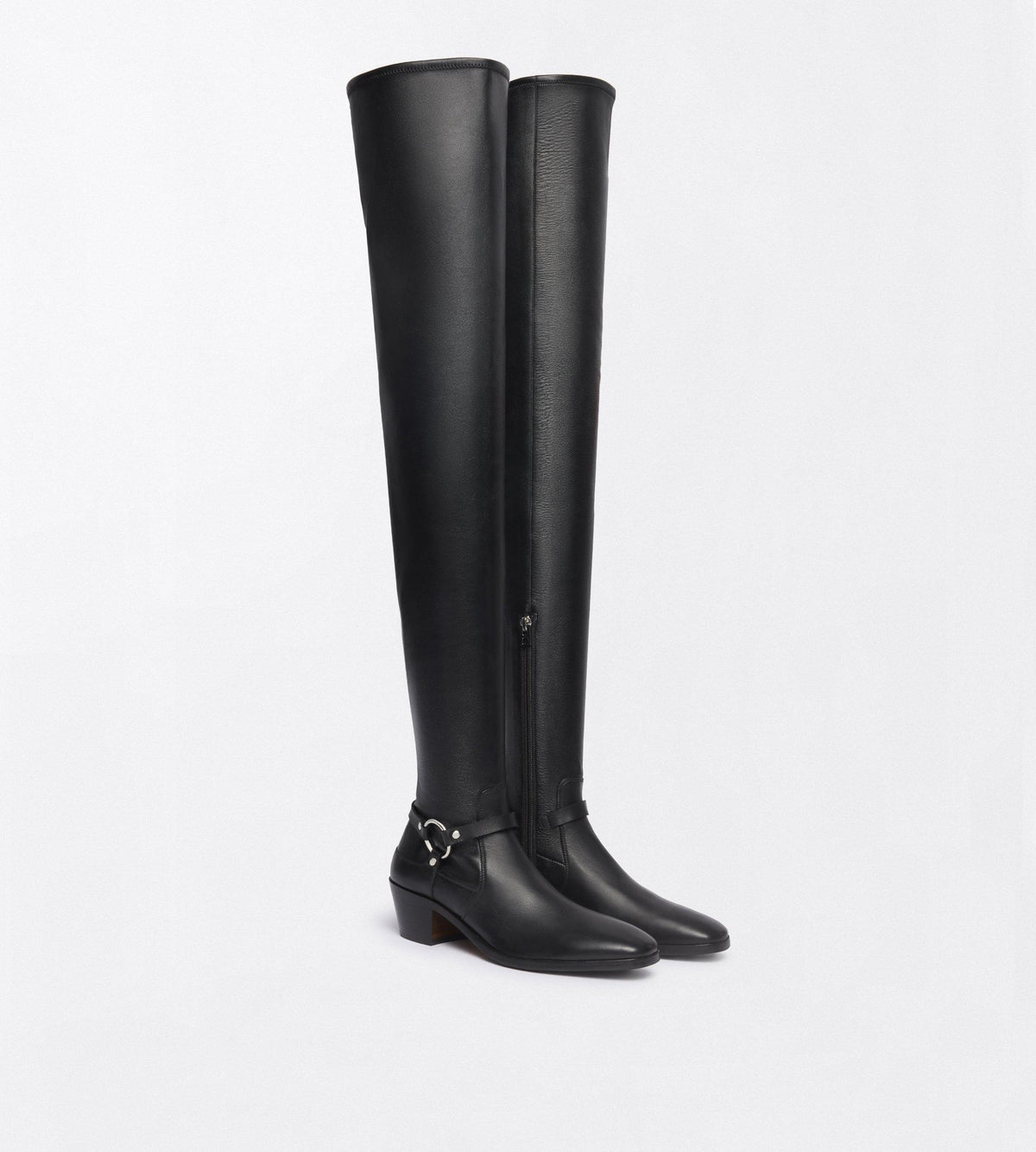 Tom Ford Leather Clint Thigh High Boot