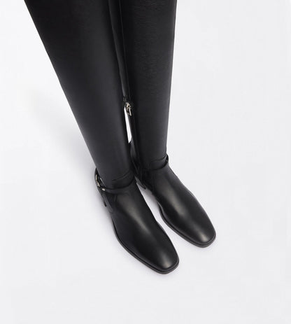Tom Ford Leather Clint Thigh High Boot