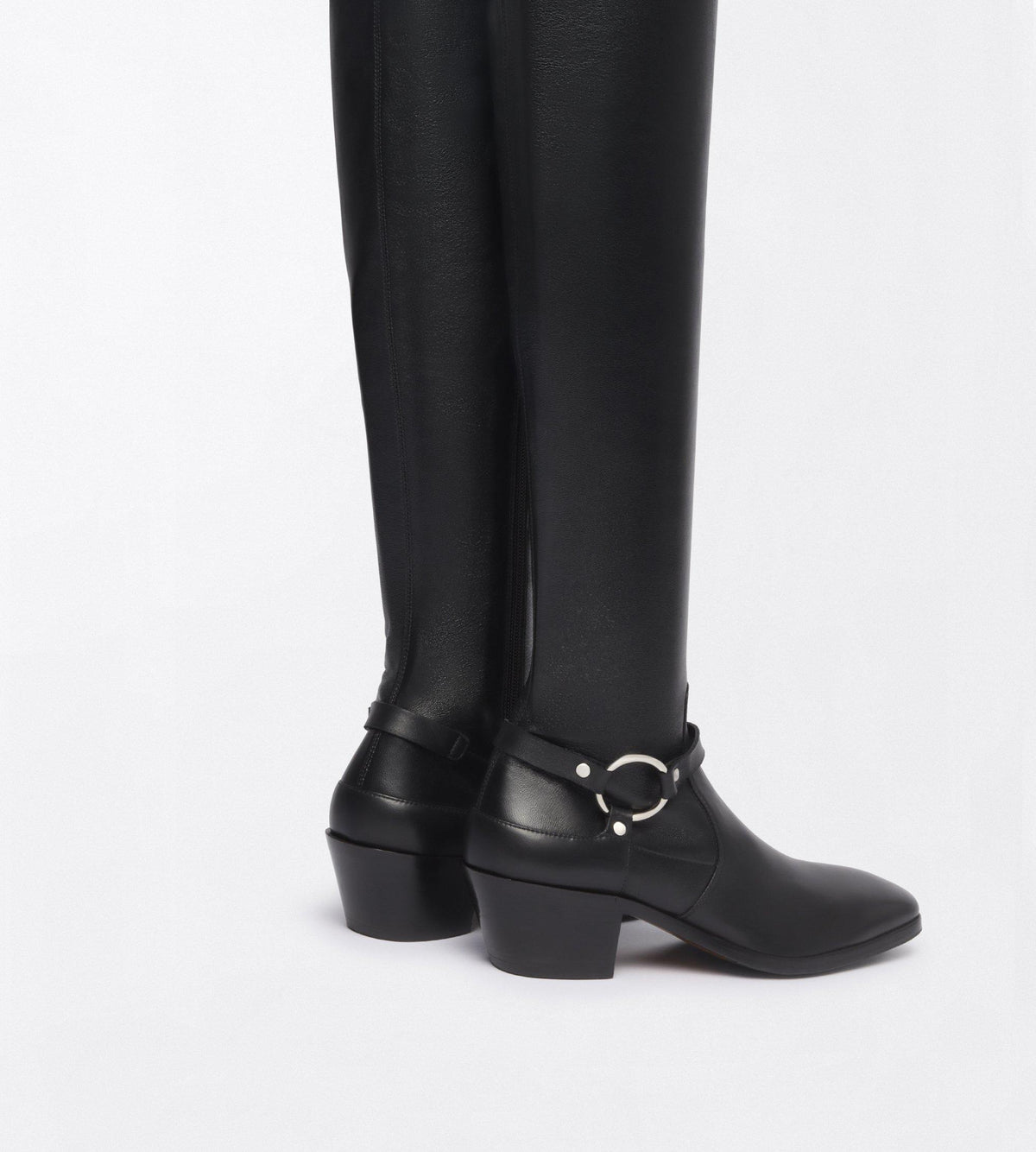 Tom Ford Leather Clint Thigh High Boot