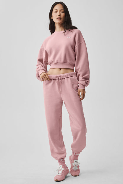 Alo Yoga Women'S Cropped Accolade Crewneck