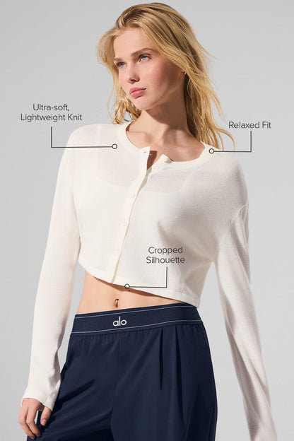Alo Yoga Women'S Supernatural Sweater Cardigan