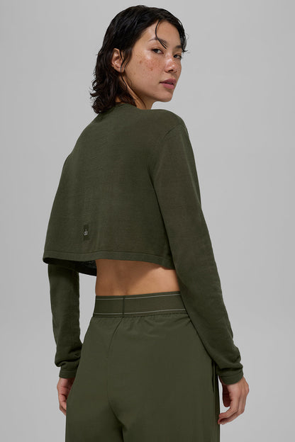 Alo Yoga Women'S Supernatural Sweater Cardigan