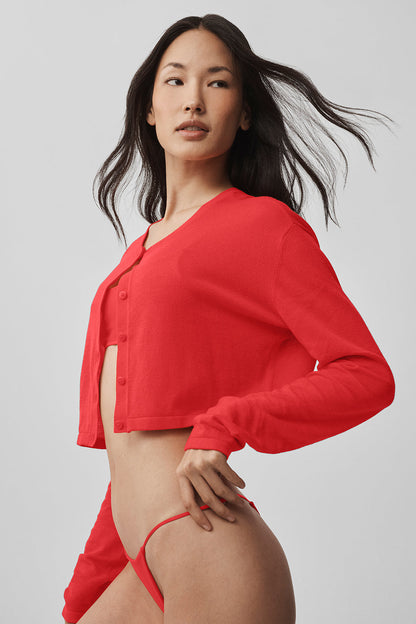 Alo Yoga Women'S Supernatural Sweater Cardigan