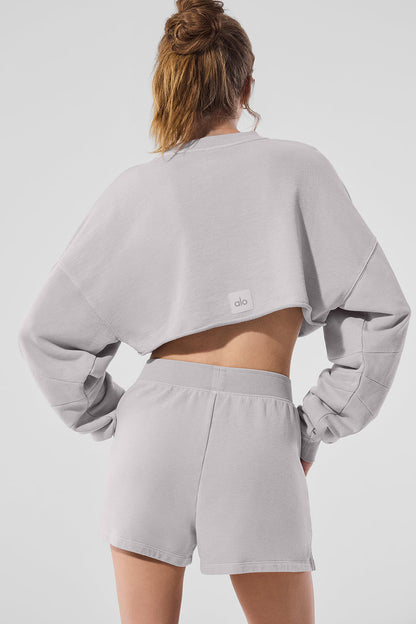 Alo Yoga Women'S Extreme Cropped Pullover