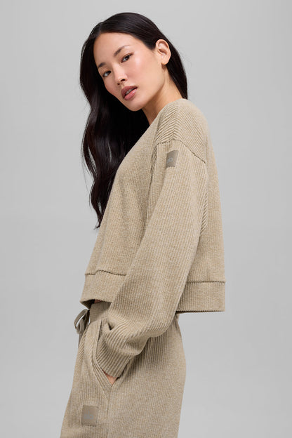 Alo Yoga Women'S Muse Crew Neck Pullover
