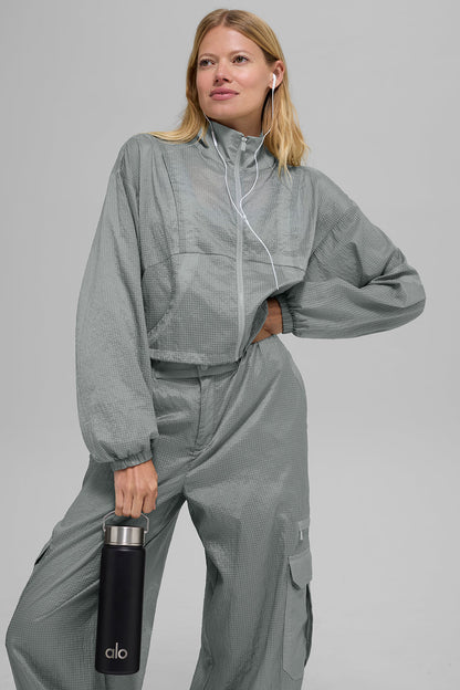 Alo Yoga Women'S Game Time Full Zip Jacket