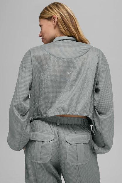 Alo Yoga Women'S Game Time Full Zip Jacket