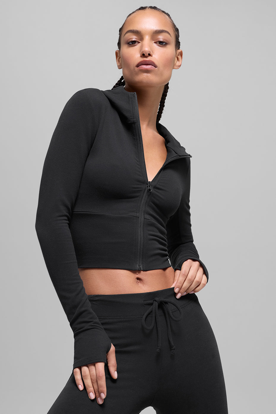 Alo Yoga Women'S Sway Full Zip Hoodie