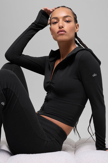 Alo Yoga Women'S Sway Full Zip Hoodie