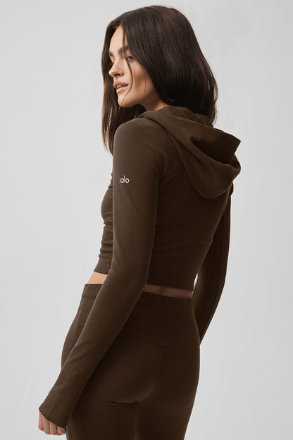 Alo Yoga Women'S Sway Full Zip Hoodie