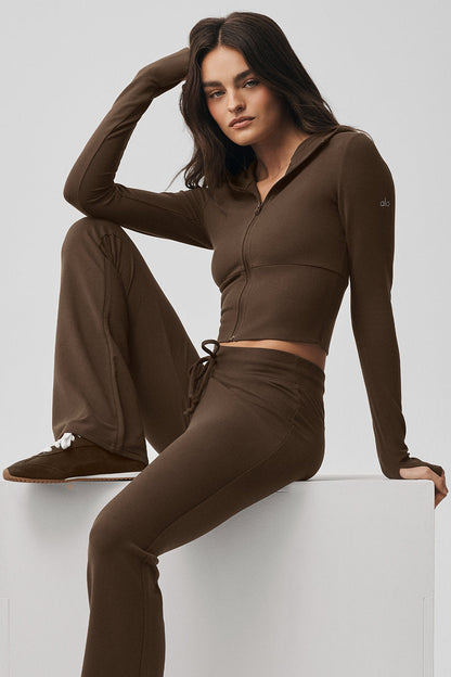 Alo Yoga Women'S Sway Full Zip Hoodie