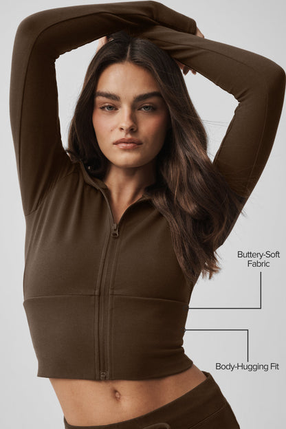 Alo Yoga Women'S Sway Full Zip Hoodie
