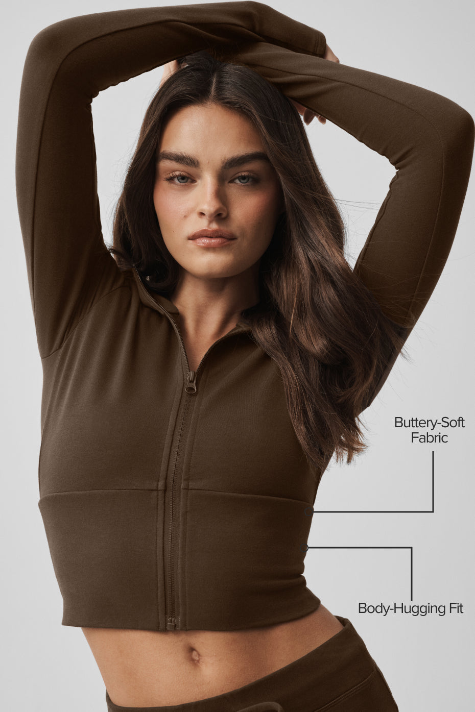 Alo Yoga Women'S Sway Full Zip Hoodie