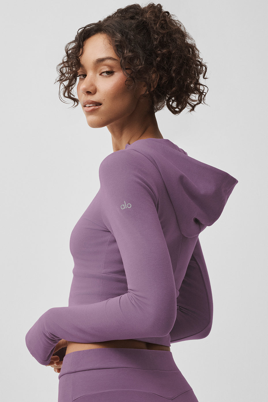 Alo Yoga Women'S Sway Full Zip Hoodie